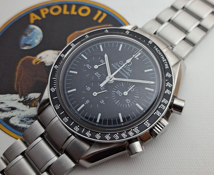 1999 Omega Speedmaster Moonwatch Apollo 11 30th Anniversary Wristwatch Ref. 3560.50